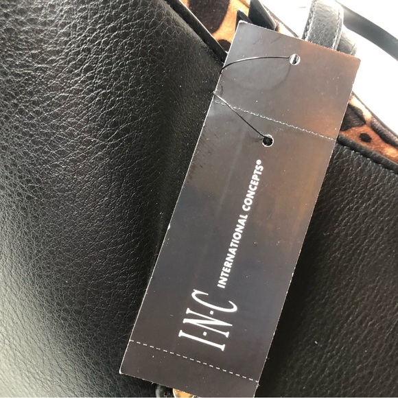 INC International Concepts Zoiey 2-1 Tote, Black, NWT - Picture 8 of 9